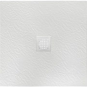 Душевой поддон из искусственного камня BelBagno Uno 80x80 TRAY-MR-UNO-A-80-35-W-BO Белый-1
