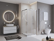 Душевой поддон из искусственного камня BelBagno Uno 80x80 TRAY-MR-UNO-A-80-35-W-BO Белый-3