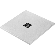 Душевой поддон из искусственного камня BelBagno Uno 80x80 TRAY-MR-UNO-A-80-35-W-NO Белый-1