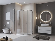 Душевой поддон из искусственного камня BelBagno Uno 120x90 L TRAY-MR-UNO-RH-120/90-550-35-W-L-BO Белый-4