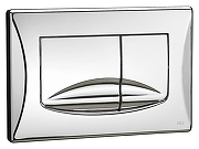 Кнопка смыва для инсталляции Oli River Dual 638504 Хром глянцевый