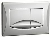 Кнопка смыва для инсталляции Oli River Dual 638506 Хром матовый