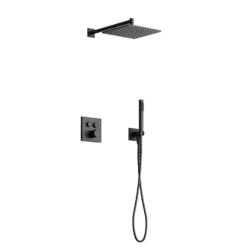 Душевая система Sancos Linn SC9022MB с термостатом 