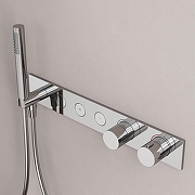 Душевая система Sancos Linn SC9023CH с термостатом Хром-4