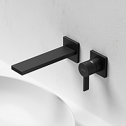 Смеситель для раковины Sancos Linn SC9021MB Черный матовый-1