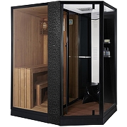 Душевая кабина Orans SR-89103LS Black LH 180x130 L 89103LBLH с сауной и гидромассажем-2