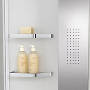 Душевая кабина Orans SR-89101LS White LH 100x100 L 89101LWLH с паром и гидромассажем-9