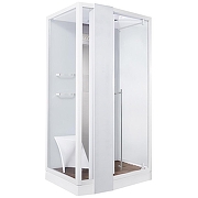 Душевая кабина Orans SR-89105LS White LH 120x90 L 89105LSLH с паром и гидромассажем-2