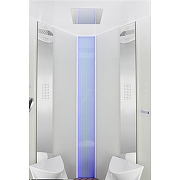 Душевая кабина Orans SR-89106S White LH 130x130 89106W0LH с паром и гидромассажем-2