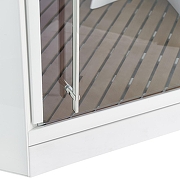 Душевая кабина Orans SR-89106S White LH 130x130 89106W0LH с паром и гидромассажем-10