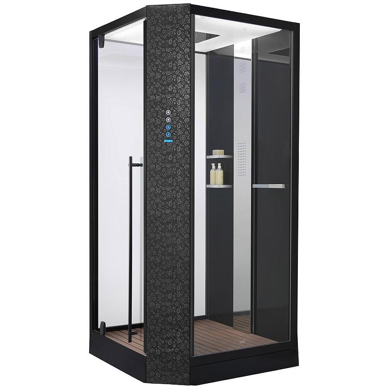 Душевая кабина Orans SR-89101LS Black LH 100x100 L 89101LBLH 