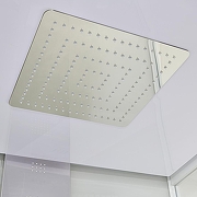 Душевая кабина Orans SR-89101RS White LH 100x100 R 89101RSLH с паром и гидромассажем-5