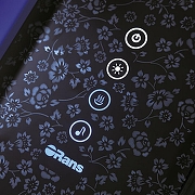 Душевая кабина Orans SR-89101RS Black LH 100x100 R 89101RBLH с паром и гидромассажем-2