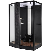 Душевая кабина Orans SR-89102LS Black LH 150x100 L 89102LBLH с паром и гидромассажем-2