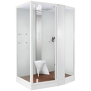 Душевая кабина Orans SR-89102RS White LH 150x100 R 89102RWLH с паром и гидромассажем-2