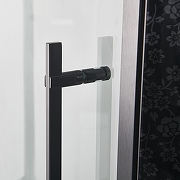 Душевая кабина Orans SR-89102RS Black LH 150x100 R 89102RBLH с паром и гидромассажем-9