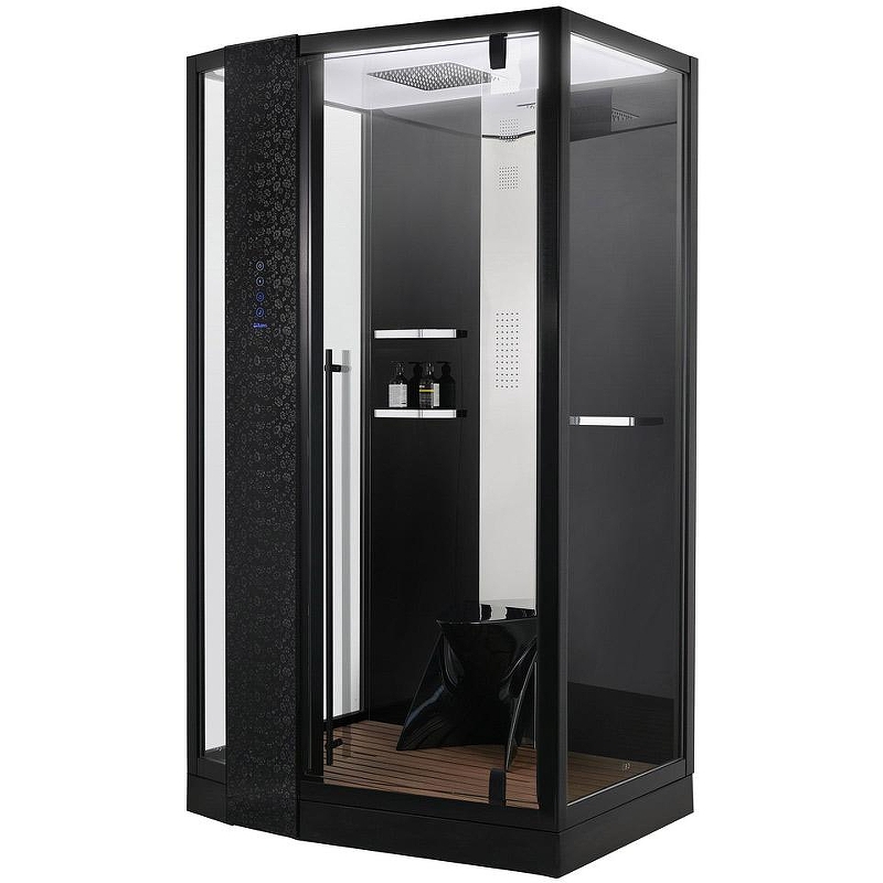 Душевая кабина Orans SR-89105LS Black LH 120x90 L 89105LBLH 