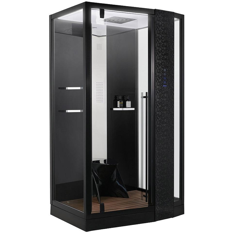Душевая кабина Orans SR-89105RS Black LH 120x90 R 89105RBLH 