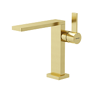 Смеситель для раковины Sancos Linn SC9019BG Золото брашированное