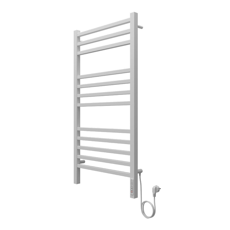 Электрический полотенцесушитель Azario Ancona 500x1000 П12 AZ71850W диммер справа 