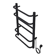 Электрический полотенцесушитель Azario Milan 400x600 П6 AZ90846B диммер справа Черный-2