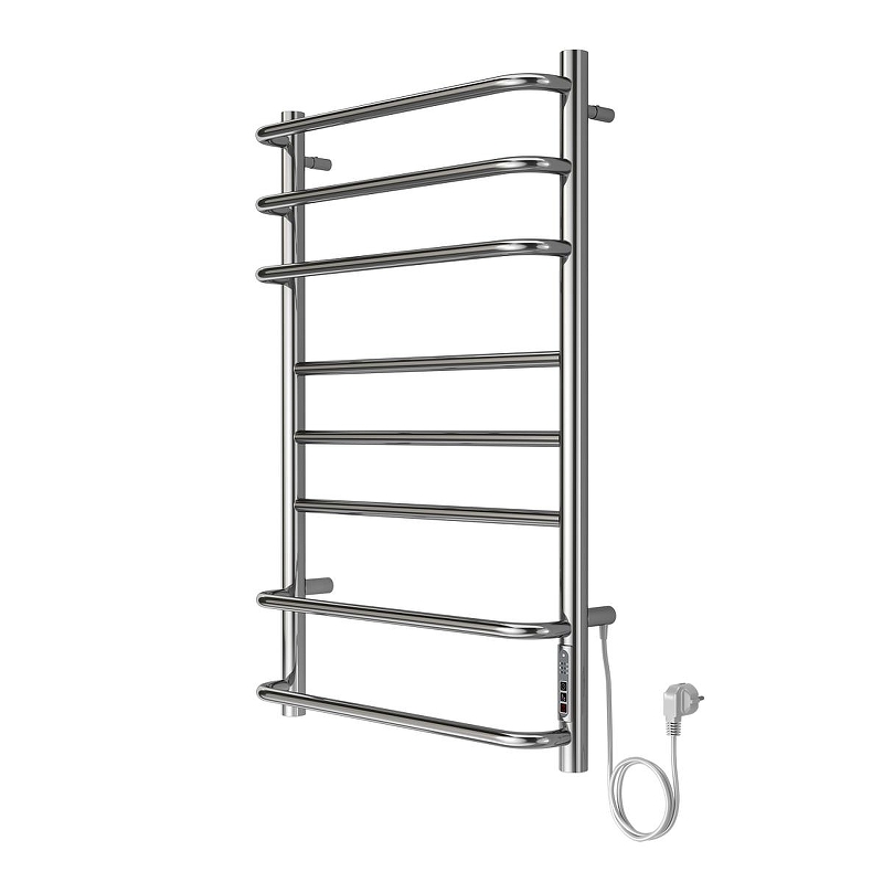 Электрический полотенцесушитель Azario Milan 500x800 П8 AZ90858 диммер справа 