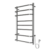 Электрический полотенцесушитель Azario Milan 500x800 П8 AZ90858 диммер справа Хром