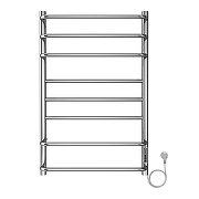 Электрический полотенцесушитель Azario Milan 500x800 П8 AZ90858 диммер справа Хром-1