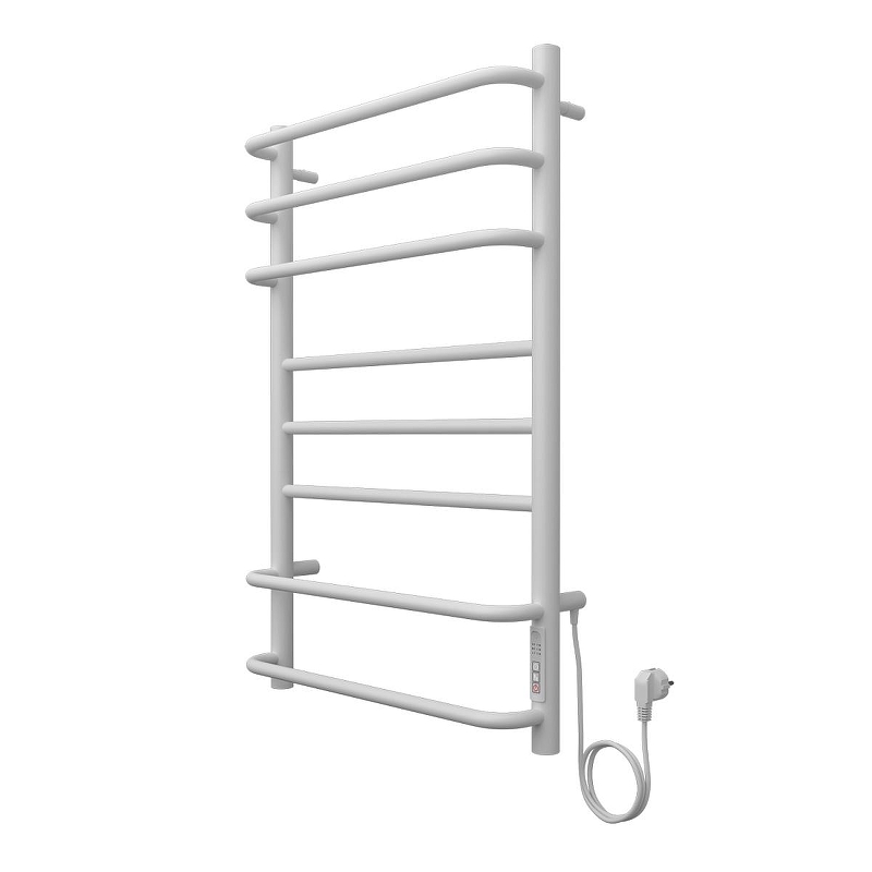 Электрический полотенцесушитель Azario Milan 500x800 П8 AZ90858W диммер справа 