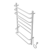Электрический полотенцесушитель Azario Milan 500x800 П8 AZ90858W диммер справа Белый-2