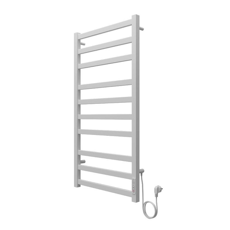 Электрический полотенцесушитель Azario Palermo 500x1000 П10 AZ83850W диммер справа Белый 