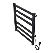 Электрический полотенцесушитель Azario Palermo 500x600 П6 AZ83856B диммер справа Черный-2