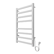 Электрический полотенцесушитель Azario Palermo 500x800 П8 AZ83858W диммер справа Белый