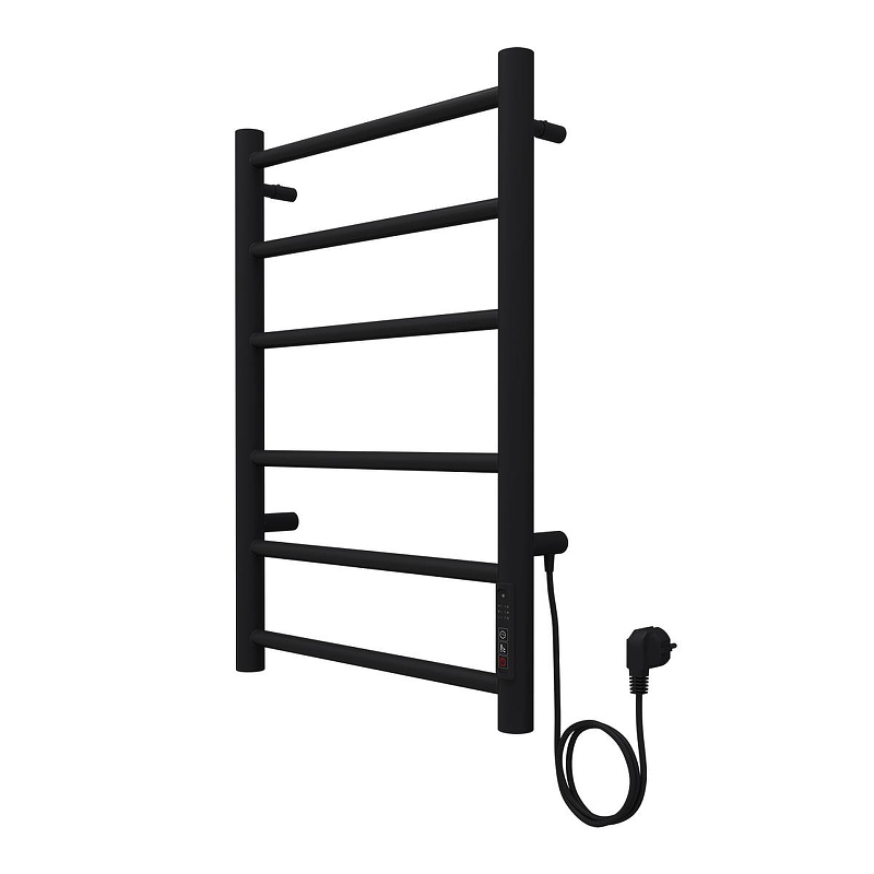 Электрический полотенцесушитель Azario Parma 400x600 П6 AZ10846B диммер справа 