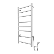Электрический полотенцесушитель Azario Parma 400x800 П8 AZ10848W диммер справа Белый