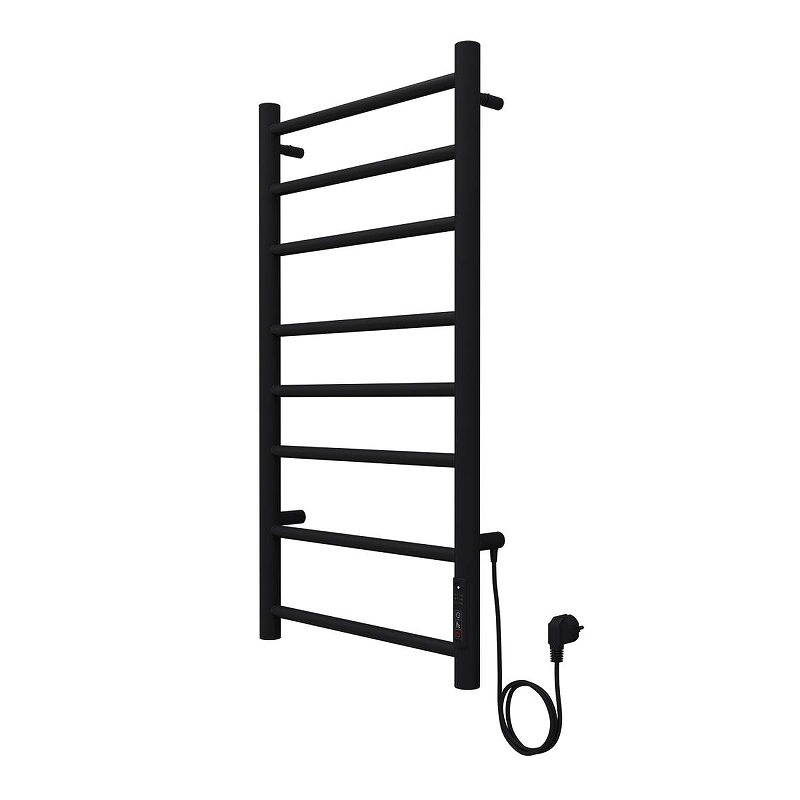 Электрический полотенцесушитель Azario Parma 400x800 П8 AZ10848B диммер справа 