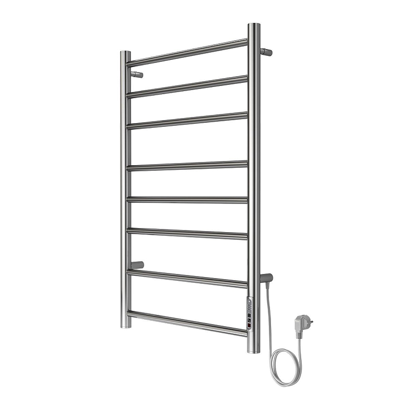 Электрический полотенцесушитель Azario Parma 500x800 П8 AZ10858 диммер справа 