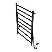 Электрический полотенцесушитель Azario Parma 500x800 П8 AZ10858B диммер справа Черный-2