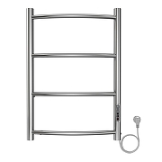 Электрический полотенцесушитель Azario Verona 400x600 П4 AZ04846 диммер справа Хром-1