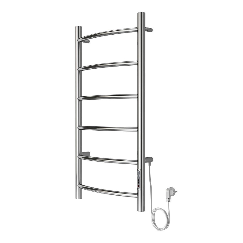 Электрический полотенцесушитель Azario Verona 400x800 П6 AZ04848 диммер справа 