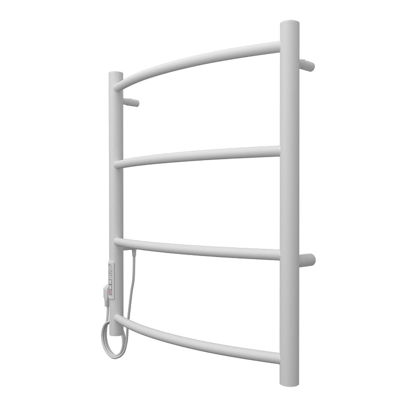 Электрический полотенцесушитель Azario Verona 500x600 П4 AZ04756W диммер слева 