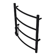 Электрический полотенцесушитель Azario Verona 500x600 П4 AZ04756B диммер слева Черный-2