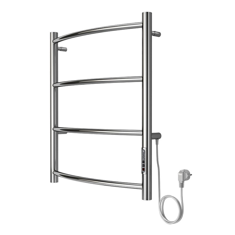 Электрический полотенцесушитель Azario Verona 500x600 П4 AZ04856 диммер справа 