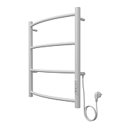 Электрический полотенцесушитель Azario Verona 500x600 П4 AZ04856W диммер справа Белый