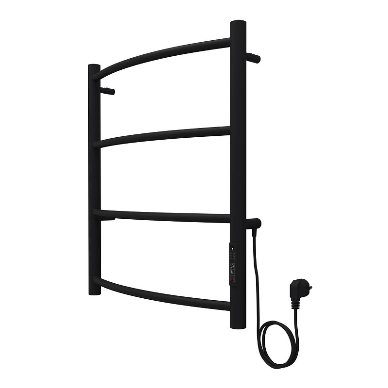 Электрический полотенцесушитель Azario Verona 500x600 П4 AZ04856B диммер справа 