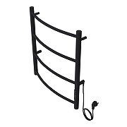 Электрический полотенцесушитель Azario Verona 500x600 П4 AZ04856B диммер справа Черный-2