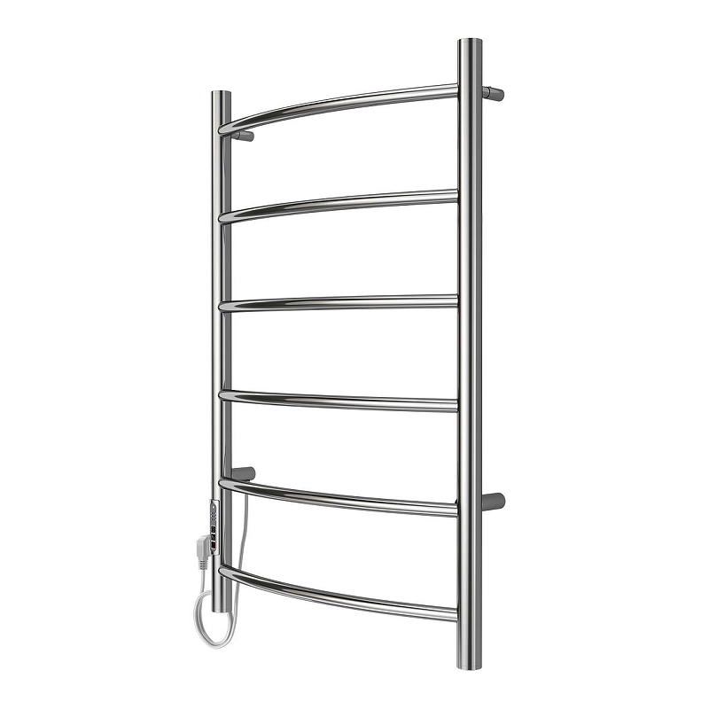 Электрический полотенцесушитель Azario Verona 500x800 П6 AZ04758 диммер слева 