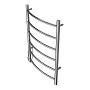 Электрический полотенцесушитель Azario Verona 500x800 П6 AZ04758 диммер слева Хром-2