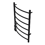 Электрический полотенцесушитель Azario Verona 500x800 П6 AZ04758B диммер слева Черный-2