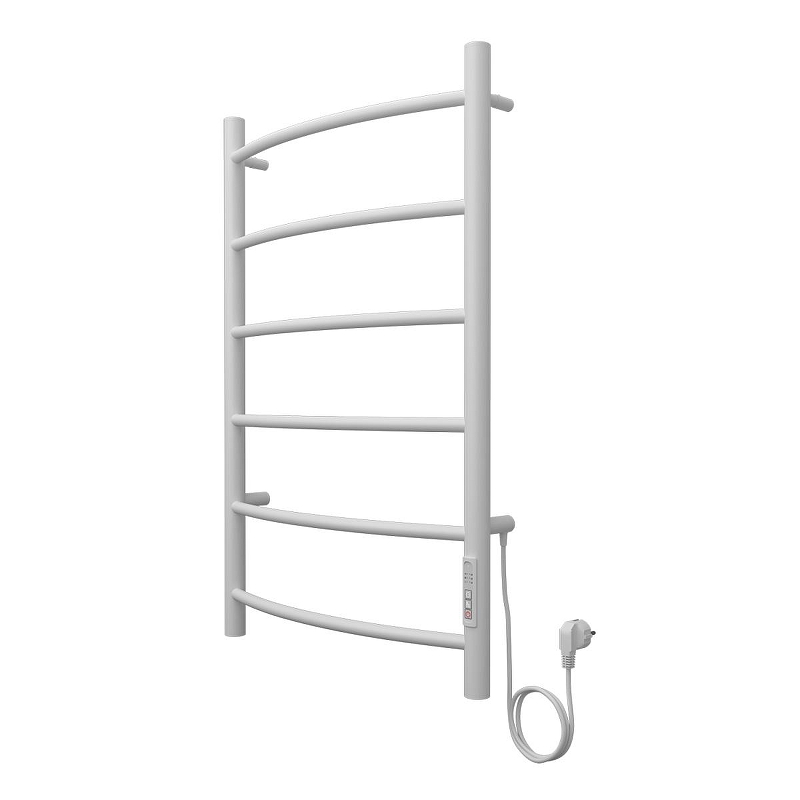 Электрический полотенцесушитель Azario Verona 500x800 П6 AZ04858W диммер справа 